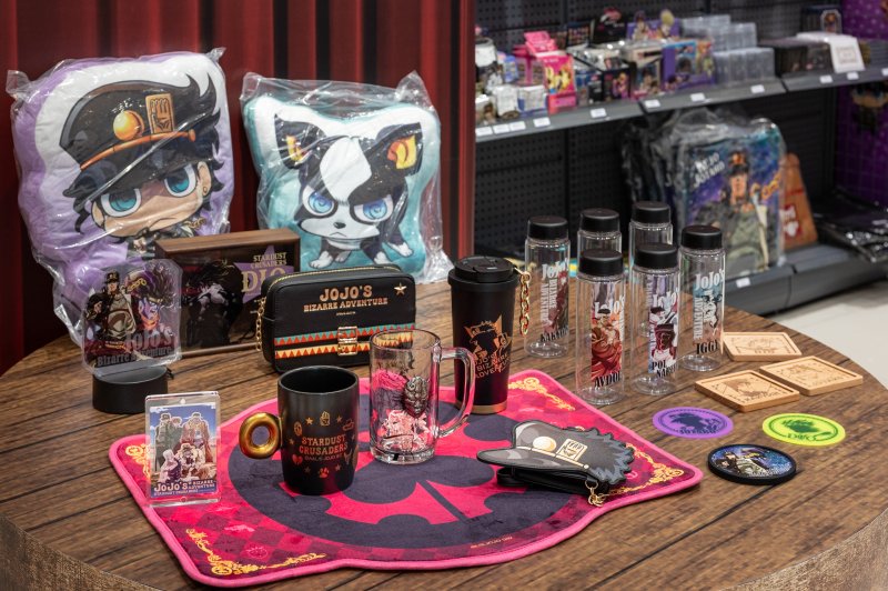 超過百款周邊 八款高雄限定新品 JO來高雄玩！《JOJO的奇妙冒險 星塵遠征軍》快閃店即日起夢時代壓軸登場