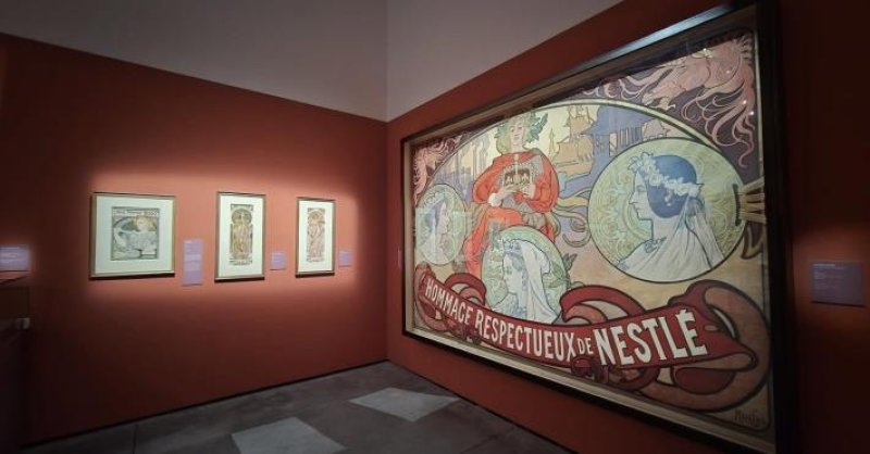 .慕夏百年經典特展作品（臺南國家美術館籌備處提供