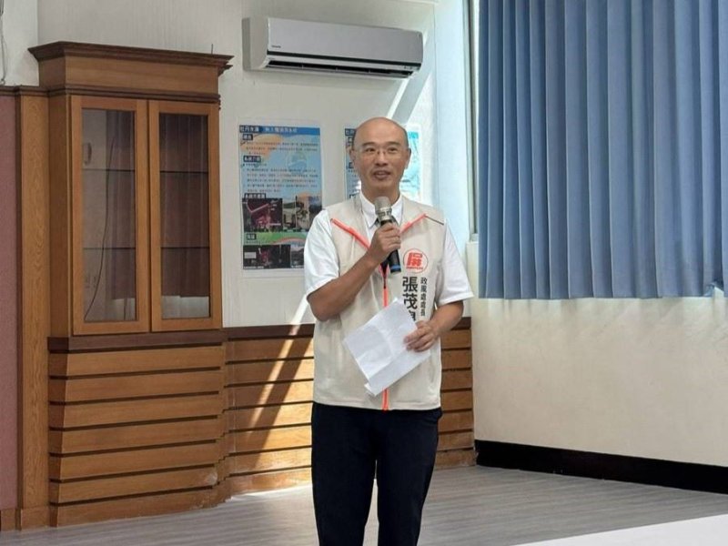 政風處處長張茂泉致詞