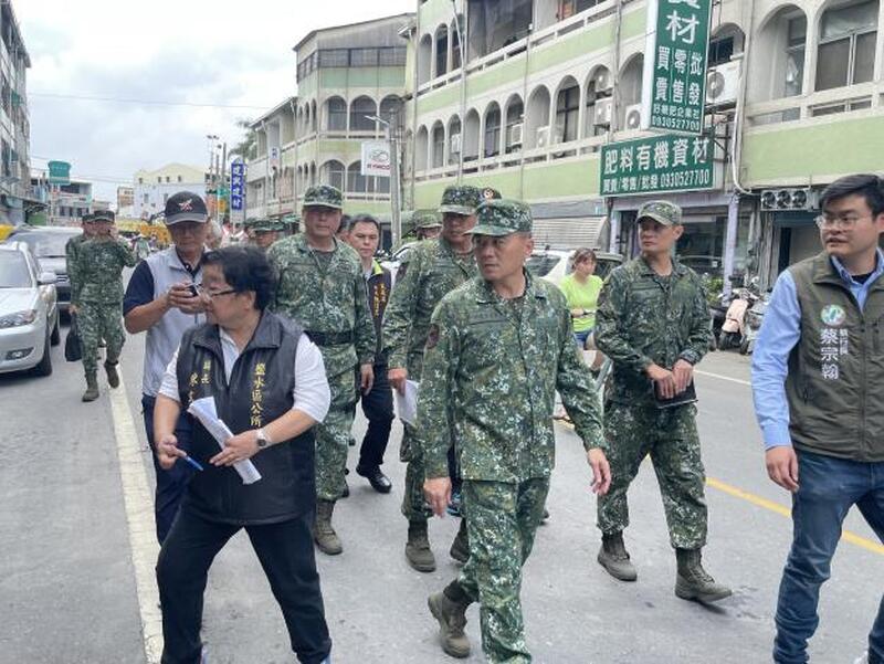 國軍八軍團投入救災 協助鹽水後壁迅速復原