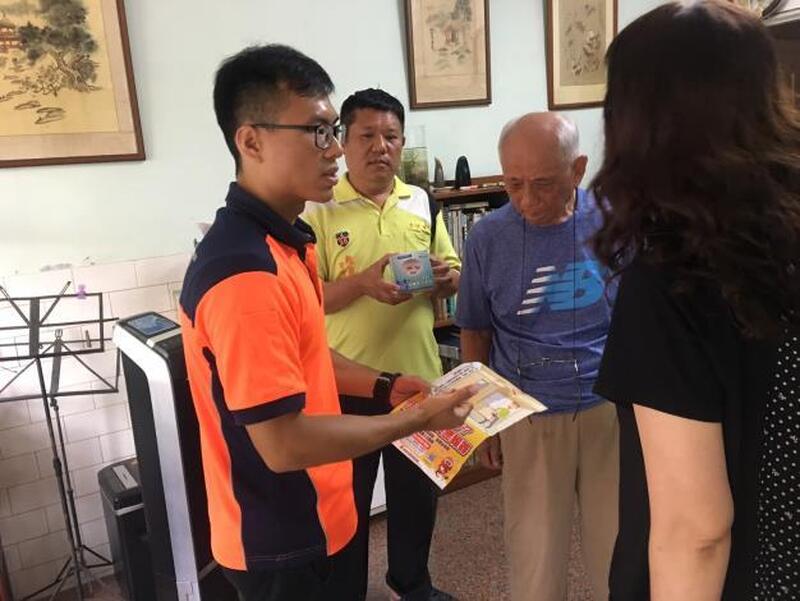 南市推動住宅防火 協助獨老或弱勢戶安裝住警器